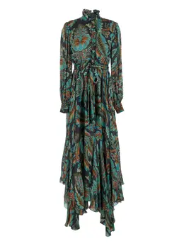 ETRO: Платье с оборками 