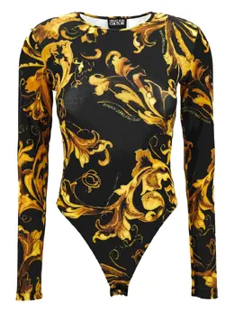 Versace Jeans Couture: Боди с принтом 
