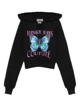 Versace Jeans Couture: Толстовка с принтом 