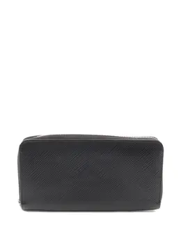 Louis Vuitton Pre-Owned: Чёрный кошелёк 