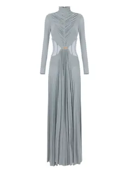 Elisabetta Franchi: Плиссированное платье 