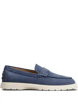 Tod's: Синие туфли 