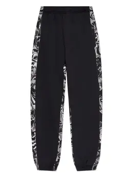 Versace Jeans Couture: Брюки с растительным принтом 