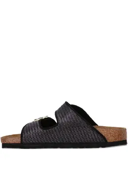 Birkenstock: Чёрные сандалии  Arizona