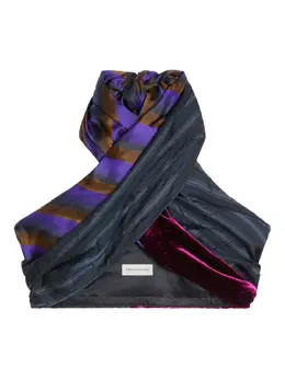 DRIES VAN NOTEN: Синий топ 