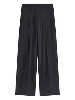 DRIES VAN NOTEN: Брюки из шерсти 