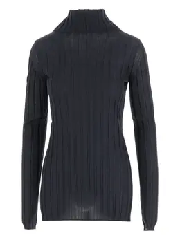 Carven: Голубой свитер 