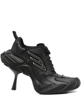 Balenciaga: Чёрные туфли 
