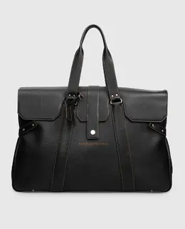 Brunello Cucinelli: Чёрная дорожная сумка 