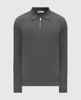 Brunello Cucinelli: Серый свитер 