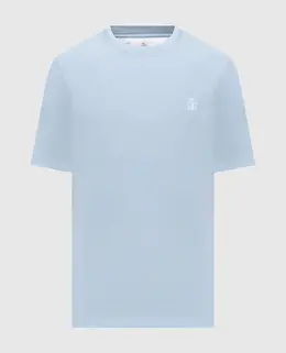 Brunello Cucinelli: Блакитні футболки 