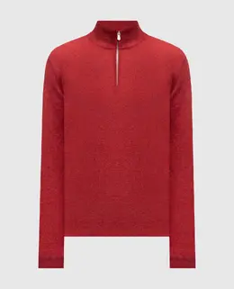 Brunello Cucinelli: Красный свитер 