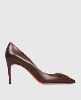 Santoni: Коричневі туфлі 