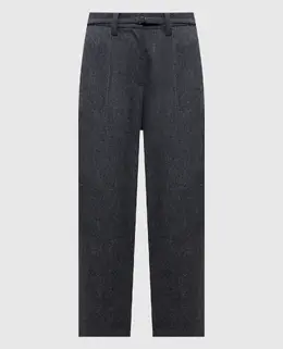 Brunello Cucinelli: Серые брюки 