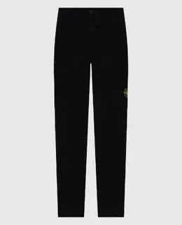 Stone Island: Чорні брюки 