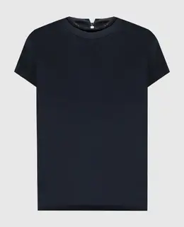 Brunello Cucinelli: Сині футболки 