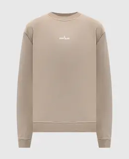 Stone Island: Бежевый свитшот 