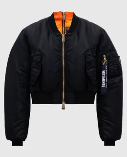 Vetements: Чёрная куртка 