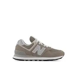 New Balance: Серые кроссовки  574