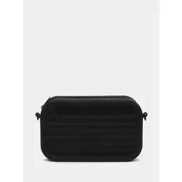 Armani Exchange: Чёрная сумка 