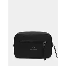 Armani Exchange: Чёрная сумка 