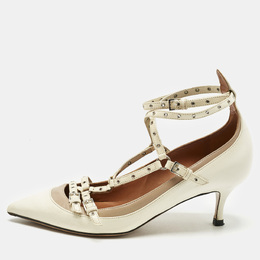 Valentino: Бежевые туфли 
