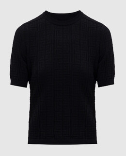 Balmain: Чёрный топ  PB