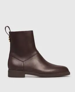Loro Piana: Коричневі ботильйони 