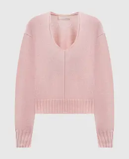 Twinset: Розовый свитер 