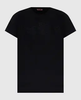 Twinset: Чёрная футболка 