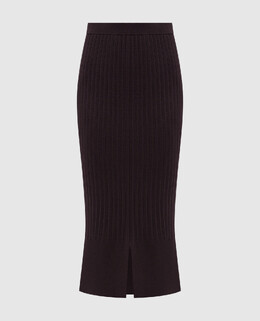 Twinset: Коричневая юбка 