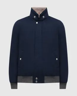 Brunello Cucinelli: Синяя куртка 
