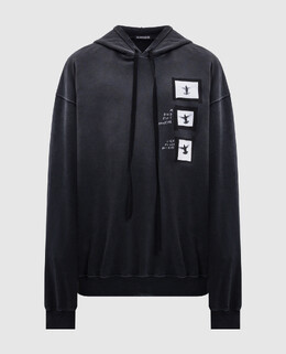 Ann Demeulemeester: Чорні толстовки 