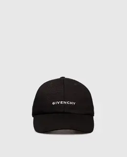 Givenchy: Чорні кепки 