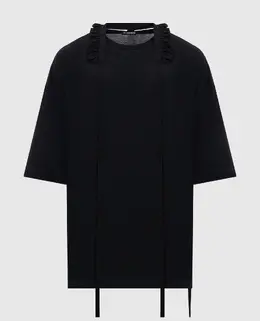 Ann Demeulemeester: Чорні футболки 