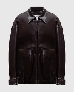 Maison Margiela MM6: Коричневая куртка 