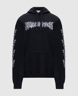 Vetements: Чёрная толстовка 