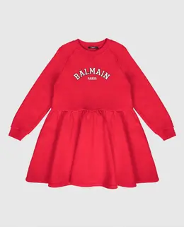 Balmain: Красное платье 