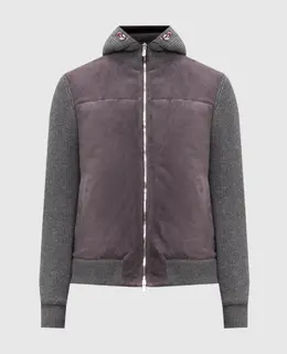 Brunello Cucinelli: Серая куртка 