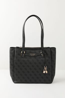 Guess: Чёрная сумка 