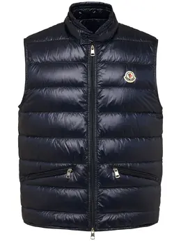 MONCLER: Стёганый жилет 