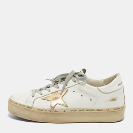 Golden Goose: Белые кроссовки  Hi Star