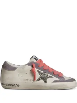 Golden Goose: Белые кроссовки  Super Star