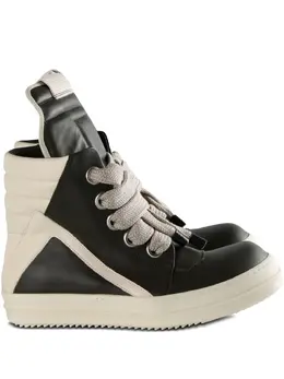 Rick Owens: Чёрные кроссовки 
