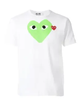 Comme Des Garçons Play: Футболка с принтом 