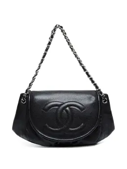 CHANEL Pre-Owned: Чёрная сумка 