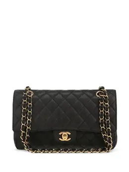 CHANEL Pre-Owned: Чёрная сумка 