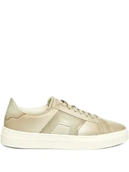 Santoni: Бежевые кроссовки 