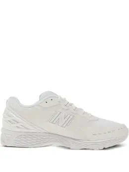 New Balance: Белые кроссовки 