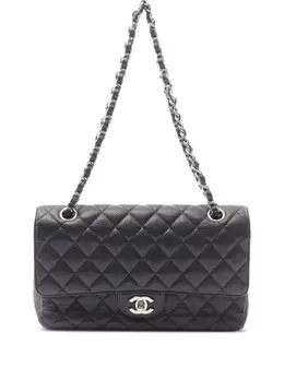 CHANEL Pre-Owned: Чёрная сумка 